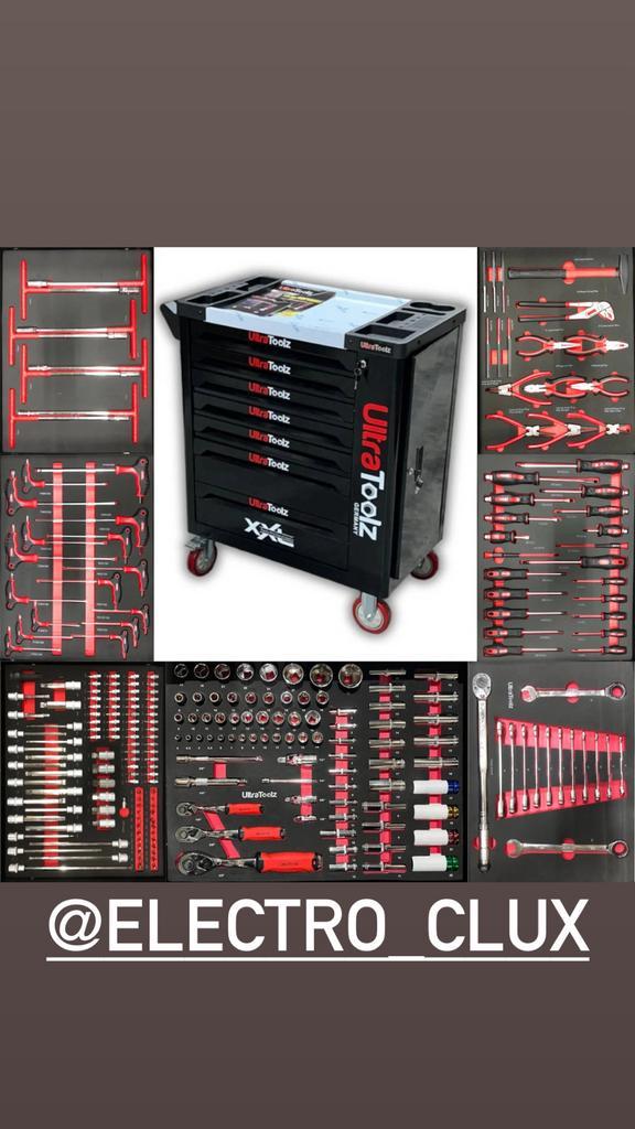 Gevulde Gereedschapwagen 7Ladens gevuld 975x760x420cm, Doe-het-zelf en Bouw, Gereedschapskisten, Nieuw, Gevuld, Ophalen