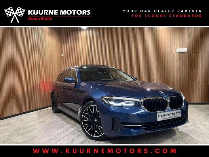 BMW 5 Serie 520 iA Touring Alu19"/Led/Panodak/GpsPro/*1j gar, Auto's, BMW, Te koop, 5 Reeks, ABS, Achteruitrijcamera, Airbags