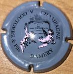 Capsule Champagne André GOUTORBE gris foncé & noir nr.07, Enlèvement ou Envoi, Neuf, France, Champagne