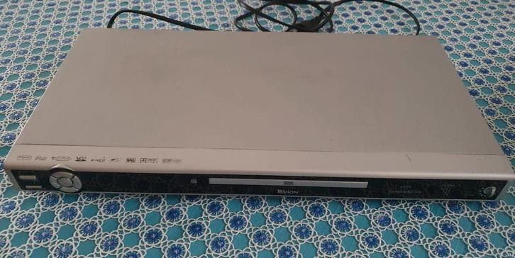 Tevion Grijs Dvd Speler Met Afstandsbediening, Audio, Tv en Foto, DVD spelers, Gebruikt, Ophalen