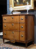 Antieke mahonie Louis Seize commode/ladekast, Antiek en Kunst, Ophalen