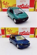 1/43 - 2 solido auto's Peugeot en Renault - nieuwstaat, Hobby en Vrije tijd, Ophalen of Verzenden, Nieuw, Auto, Solido