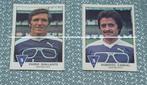 Panini Football 78 / Beerschot / 2 stickers, Verzamelen, Verzenden, Gebruikt, Poster, Plaatje of Sticker