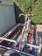 Fietsdrager voor 4 fietsen voor op aanhanger, Auto diversen, Fietsendragers, Ophalen, 3 fietsen of meer, Zo goed als nieuw, Fietsendrager-accessoire