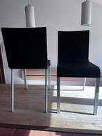 Set van 2 originele Vitra .03 stoelen Maarten Van Severen, Ophalen, Twee, Zwart, Design