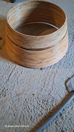 Rieten kerstboomvoet sokkel, Ophalen