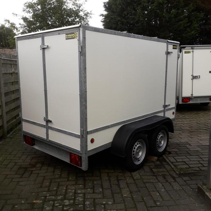 gesloten aanhangwagens divers model, Auto diversen, Aanhangers en Bagagewagens, Zo goed als nieuw, Ophalen