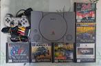 Playstation1 avec 1 manette et 6 jeux., Ophalen, PlayStation 1