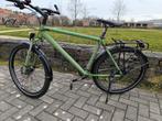 Mooie Groene Herenfiets prima staat Aluminiumframe, Ophalen, Versnellingen