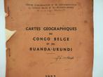 Livret de cartes géographiques du Congo Belge, Boeken, Atlassen en Landkaarten, Gelezen, Overige gebieden, Verzenden, Landkaart