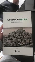 Joke baeck Goederenrecht handboek, Nieuw, Ophalen of Verzenden