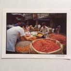 Postkaart Chilli pepers - Thailand, Verzamelen, Gelopen, Overige thema's, Ophalen of Verzenden