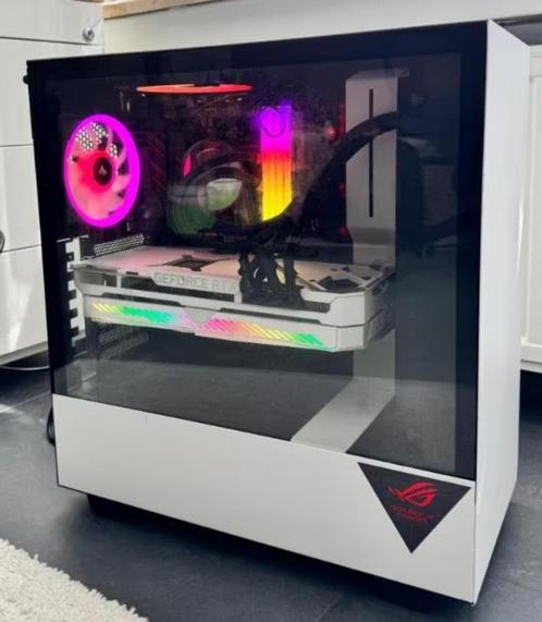 Pc Gaming - RTX 3080 ROG | i7-9700 | 32GB RAM | Watercooling, Computers en Software, Desktop Pc's, Zo goed als nieuw, 3 tot 4 Ghz