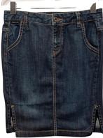 Calvin Klein, mini jupe T. S, Calvin klein, Blauw, Ophalen of Verzenden, Maat 36 (S)