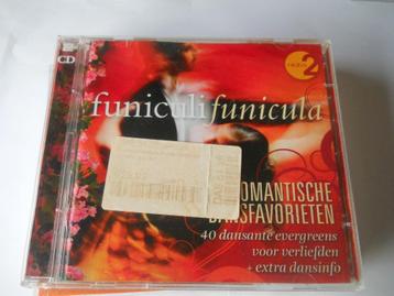 2 CD S - FUNICULI FUNICULA - LES FAVORIS DE LA DANSE ROMANTI, Enlèvement ou Envoi, Comme neuf, Musique du monde