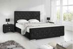 Lit double aventura Diamond + sommier + matelas, Ophalen, Zo goed als nieuw