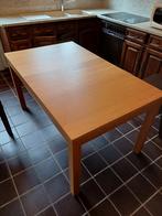 Eettafel (verlengbaar), Huis en Inrichting, Tafels | Eettafels, Ophalen, 50 tot 100 cm, Zo goed als nieuw, Vijf personen of meer