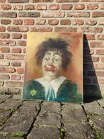 Clown op doek, Ophalen