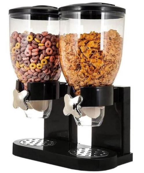 Cornflakes Dispenser - Voorraadbus - Cornflakes Voorraadpot, Huis en Inrichting, Keuken | Keukenbenodigdheden, Nieuw, Ophalen of Verzenden