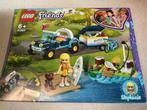 ONGEOPEND lego 41364 Stephanie’s buggy en aanhangwagen, Enlèvement, Comme neuf, Ensemble complet, Lego