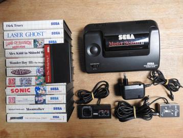Consoles Sega + machine à sous, Master System, Enlèvement ou Envoi, Utilisé, Avec jeux