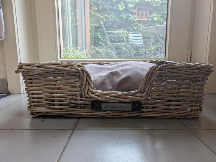 Rieten hondenmand, Dieren en Toebehoren, Hondenmanden, Zo goed als nieuw, Ophalen