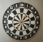 DARTBORD MET 3  PIJLTJES, Sport en Fitness, Darts, Ophalen, Gebruikt, Dartbord met pijlen