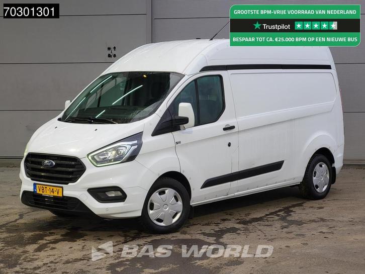 Ford Transit 130pk Automaat L2H2 Sortimo inrichting Hoog Dak, Auto's, Bestelwagens en Lichte vracht, Bedrijf, Te koop, Airconditioning
