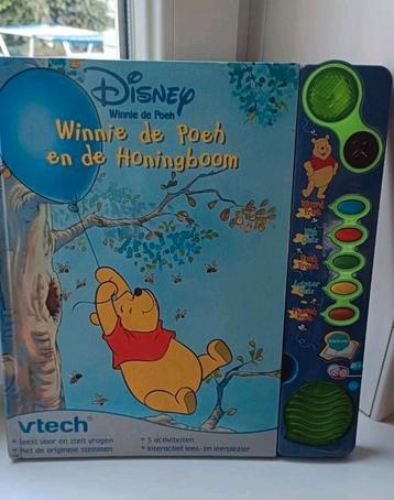 WINNIE DE POEH VTECH interactief lees en leerboek beschikbaar voor biedingen