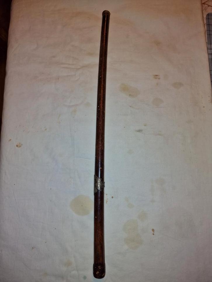 Belgische lederen officier stick (genaamd), Verzamelen, Militaria | Algemeen, Landmacht, Overige typen, Ophalen of Verzenden