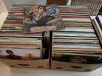 Lot +/- 300 vinyl platen, Ophalen, Gebruikt, Nederlandstalig