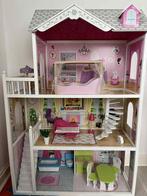 Houten poppenhuis, Kinderen en Baby's, Speelgoed | Poppenhuizen, Ophalen, Gebruikt, Poppenhuis