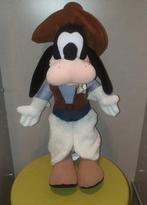 Goofy Cowboy uit Disneyland grote vintage knuffel 45 cm., Verzamelen, Ophalen of Verzenden, Goofy of Pluto, Gebruikt, Knuffel