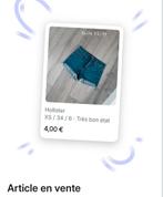 short jeans femme taille xs, Enlèvement ou Envoi, Bleu, Hollister, Comme neuf