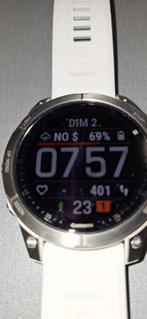 Garmin epix gen 2 saphire janvier 2025, Handtassen en Accessoires, Sporthorloges, Ophalen of Verzenden, Zo goed als nieuw, Grijs