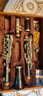 klarinet, Musique & Instruments, Enlèvement, Utilisé, Bois, Avec valise