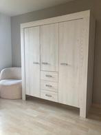 Massieve houten kleerkast, Ophalen, Gebruikt, 150 tot 200 cm, 150 tot 200 cm
