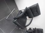 Mooie stoelen, Huis en Inrichting, Stoelen, Ophalen, Gebruikt, Zwart, Metaal