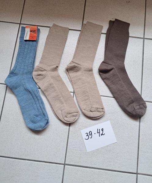 Herensokken, wol, nieuw, Kleding | Heren, Sokken en Kousen, Nieuw, Maat 39 t/m 42, Bruin, Ophalen of Verzenden
