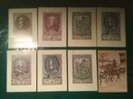 Postkaarten postzegels B-post Museum van Posterijen Brussel, Verzamelen, Ongelopen, Ophalen of Verzenden