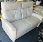 Salon cuir : 2 pl. + 1 pl. + 1 pl. relax électrique, Huis en Inrichting, Ophalen, 150 tot 200 cm, Rechte bank, Vierpersoons of meer