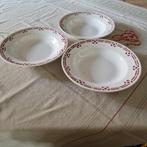 3 assiettes creuses Saint Amand Ceranord modèle Ethel, Antiek en Kunst, Ophalen of Verzenden