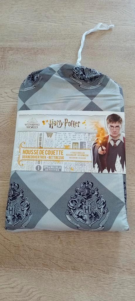 Harry Potter dekbedovertrek 140 x 200 cm, Kinderen en Baby's, Kinderkamer | Beddengoed, Nieuw, Dekbedovertrek, Zwart, Jongetje of Meisje