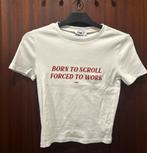 Nieuw S kort T-shirt, Kleding | Dames, T-shirts, Verzenden, Wit, Nieuw, Korte mouw