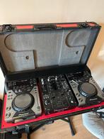 Pioneer CDJ400 & DJM400 incl Flightcase, Ophalen, Zo goed als nieuw, Pioneer