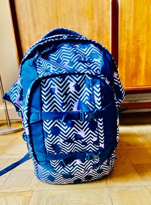 Sac à dos d'école - Satch Stoney Mony schoolbag, Handtassen en Accessoires, Tassen | Rugtassen, Zo goed als nieuw, Ophalen