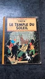 Très vieux livre Tintin temple du soleil, Livres, BD, Utilisé, Enlèvement ou Envoi