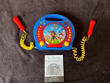 Lexibook paw patrol cd speler met microfoon beschikbaar voor biedingen