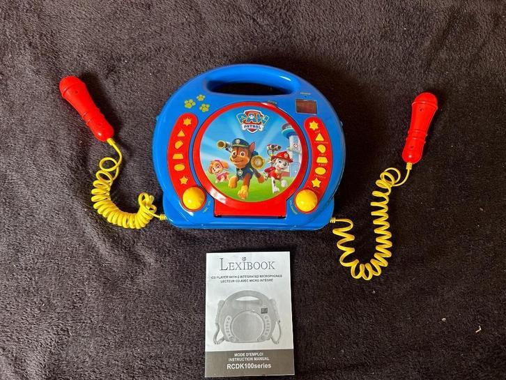 Lexibook paw patrol cd speler met microfoon, Kinderen en Baby's, Speelgoed |Speelgoedvoertuigen, Zo goed als nieuw, Ophalen of Verzenden