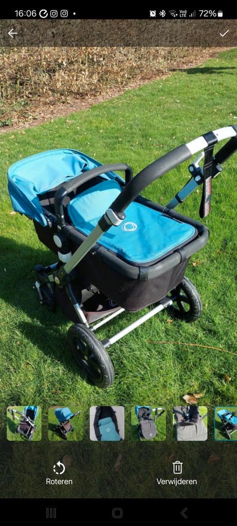 Bugaboo Cameleon kinderwagen, Kinderen en Baby's, Buggy's, Regenhoes, Voetenzak, Zonnekap, Ophalen